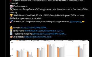 小米发布MiMo-V2-Flash大模型：媲美DeepSeek V3.2