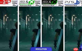《最终幻想7：重制版》NS2对比PS5、XSX！差距明显