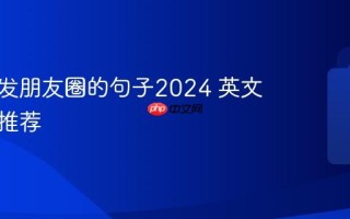 圣诞节发朋友圈的句子2024 英文版精选推荐