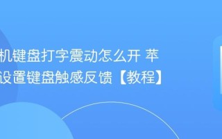 苹果手机键盘打字震动怎么开 苹果手机设置键盘触感反馈【教程】