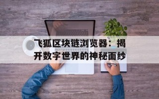 飞狐区块链浏览器：揭开数字世界的神秘面纱