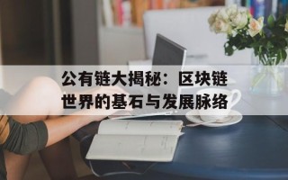 公有链大揭秘：区块链世界的基石与发展脉络