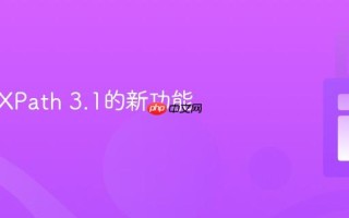 什么是XPath 3.1的新功能