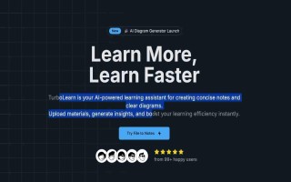 TurboLearn AI：终极学习伴侣？智能笔记、测验和更多