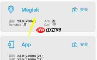 magisk怎么添加本地模块