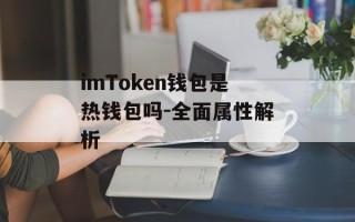 imToken钱包是热钱包吗-全面属性解析