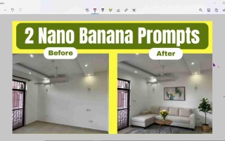 使用 Nano Banana 免费进行室内设计：两步提示指南