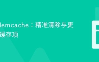 PHP Memcache：精准清除与更新特定缓存项