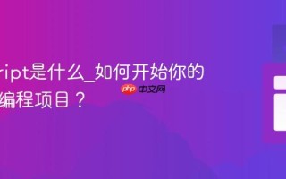 javascript是什么_如何开始你的第一个编程项目？
