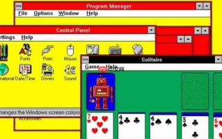 微软初代UI设计师揭密：Windows 3.1经典「热狗摊」配色的设计真相