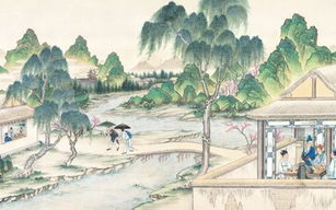两峰夹小溪地湿又无泥诗-自然景观的审美解析