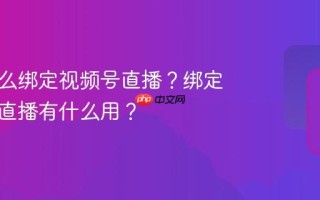 钉钉怎么绑定视频号直播？绑定视频号直播有什么用？