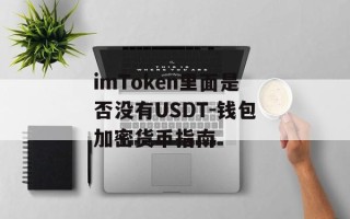 imToken里面是否没有USDT-钱包加密货币指南