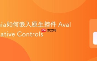 Avalonia如何嵌入原生控件 Avalonia Native Controls