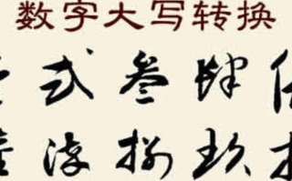 支票金额数字大写正确填写规范与范例【教程】