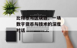 比特币与区块链：一场数字货币与技术的深度对话