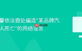 重庆网警依法查处编造“某品牌汽车致多人死亡”的网络谣言