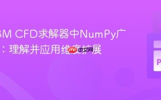 解决LBM CFD求解器中NumPy广播错误：理解并应用维度扩展技巧