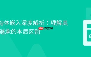 Go 结构体嵌入深度解析：理解其与传统继承的本质区别