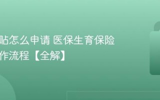 生育津贴怎么申请 医保生育保险报销操作流程【全解】