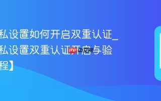 vivo隐私设置如何开启双重认证_vivo隐私设置双重认证开启与验证【教程】