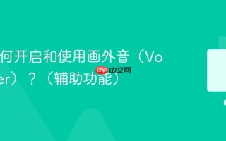 Mac如何开启和使用画外音（VoiceOver）？（辅助功能）