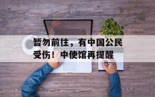 暂勿前往，有中国公民受伤！中使馆再提醒