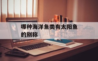 哪种海洋鱼类有太阳鱼的别称