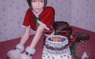 3D大神晒《最终幻想7》尤菲新图！圣诞小麋鹿太可爱了！
