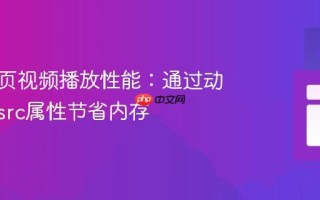优化网页视频播放性能：通过动态管理src属性节省内存