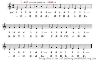小星星简谱,轻松学会经典儿歌-详细解析与教学