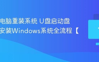 如何给电脑重装系统 U盘启动盘制作及安装Windows系统全流程【教程】