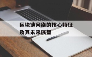 区块链网络的核心特征及其未来展望