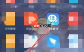 《百度翻译》悬浮窗开启方法