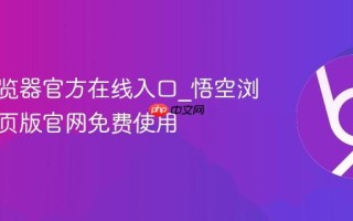 悟空浏览器官方在线入口_悟空浏览器网页版官网免费使用
