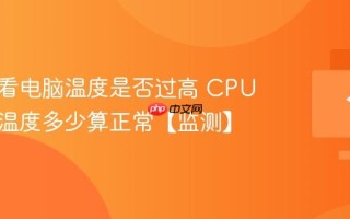 怎么查看电脑温度是否过高 CPU和显卡温度多少算正常【监测】