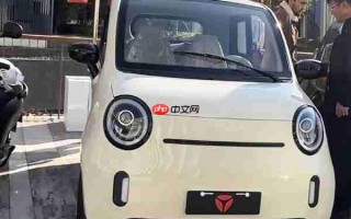 传雅迪将发布新能源汽车 实拍图已流出 采用圆形大灯