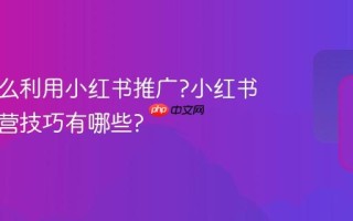 商家怎么利用小红书推广?小红书商家运营技巧有哪些?
