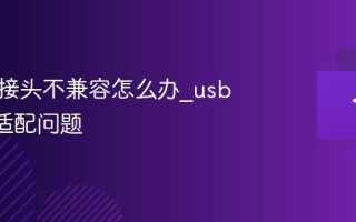键盘转接头不兼容怎么办_usb转ps2适配问题