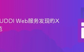 什么是UDDI Web服务发现的XML规范
