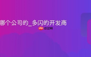 多闪是哪个公司的_多闪的开发商是谁