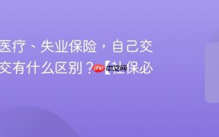 养老、医疗、失业保险，自己交和公司交有什么区别？【社保必读】