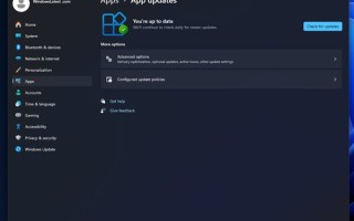 微软终于出手了！统一托管Windows 11所有应用更新