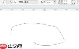CorelDraw2020如何设置闭合路径