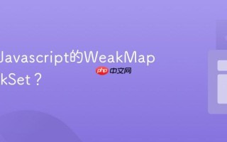 什么是Javascript的WeakMap和WeakSet？