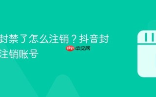 抖音被封禁了怎么注销？抖音封了怎么注销账号