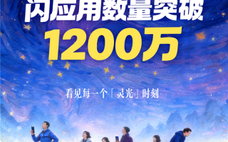 灵光公布最新数据 上线1个月用户成功创建1200万个闪应用