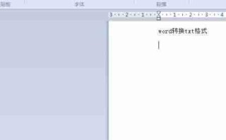 Word转TXT格式转换