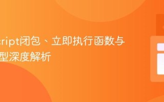 JavaScript闭包、立即执行函数与返回类型深度解析