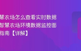 百度智慧农场怎么查看实时数据？百度智慧农场环境数据监控面板使用指南【详解】